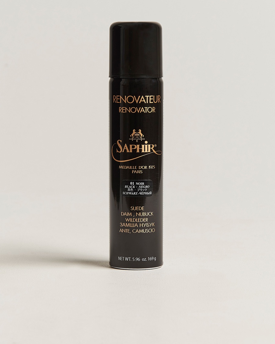 Saphir Medaille d'Or Renovateur Suede 250 ml Spray Black – Svart