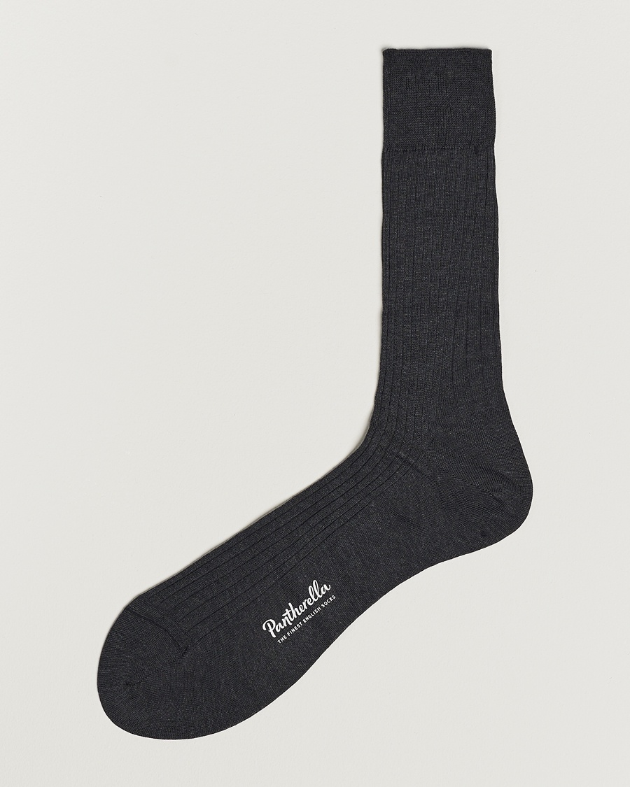  Vale Cotton Socks Dark Grey