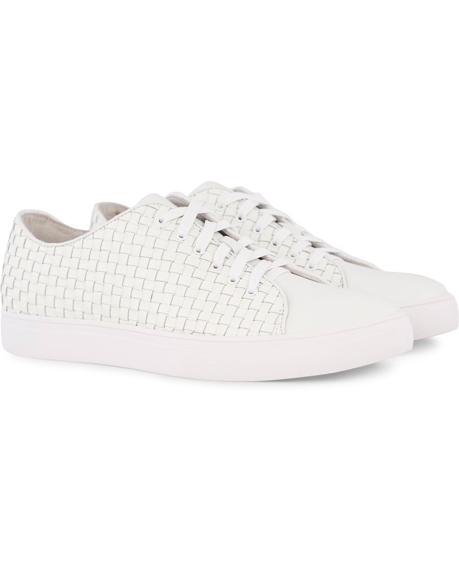  Yngve 01 Woven Sneaker White