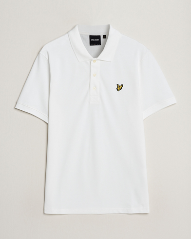 Herre | Nytt i butikken | Lyle & Scott | Plain Pique Polo Shirt White