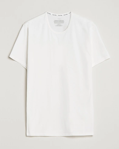 Herre | Flerpakning | Calvin Klein | Cotton Crew Neck Tee 2- Pack White