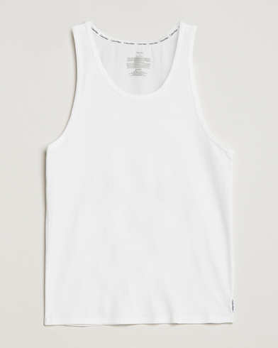 Herre | Flerpakning | Calvin Klein | Cotton Tank Top 2-Pack White