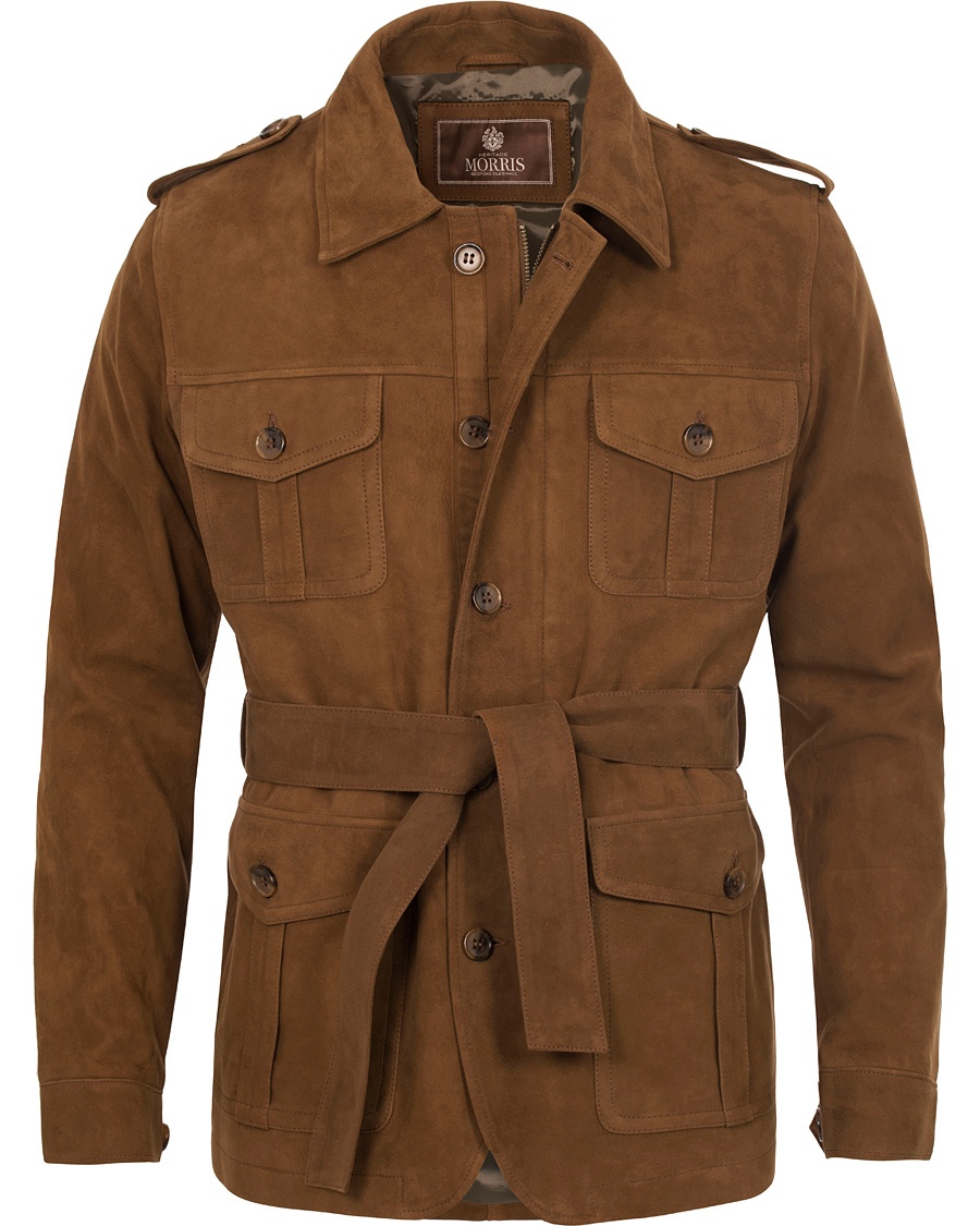  Suede Millard Jacket Camel