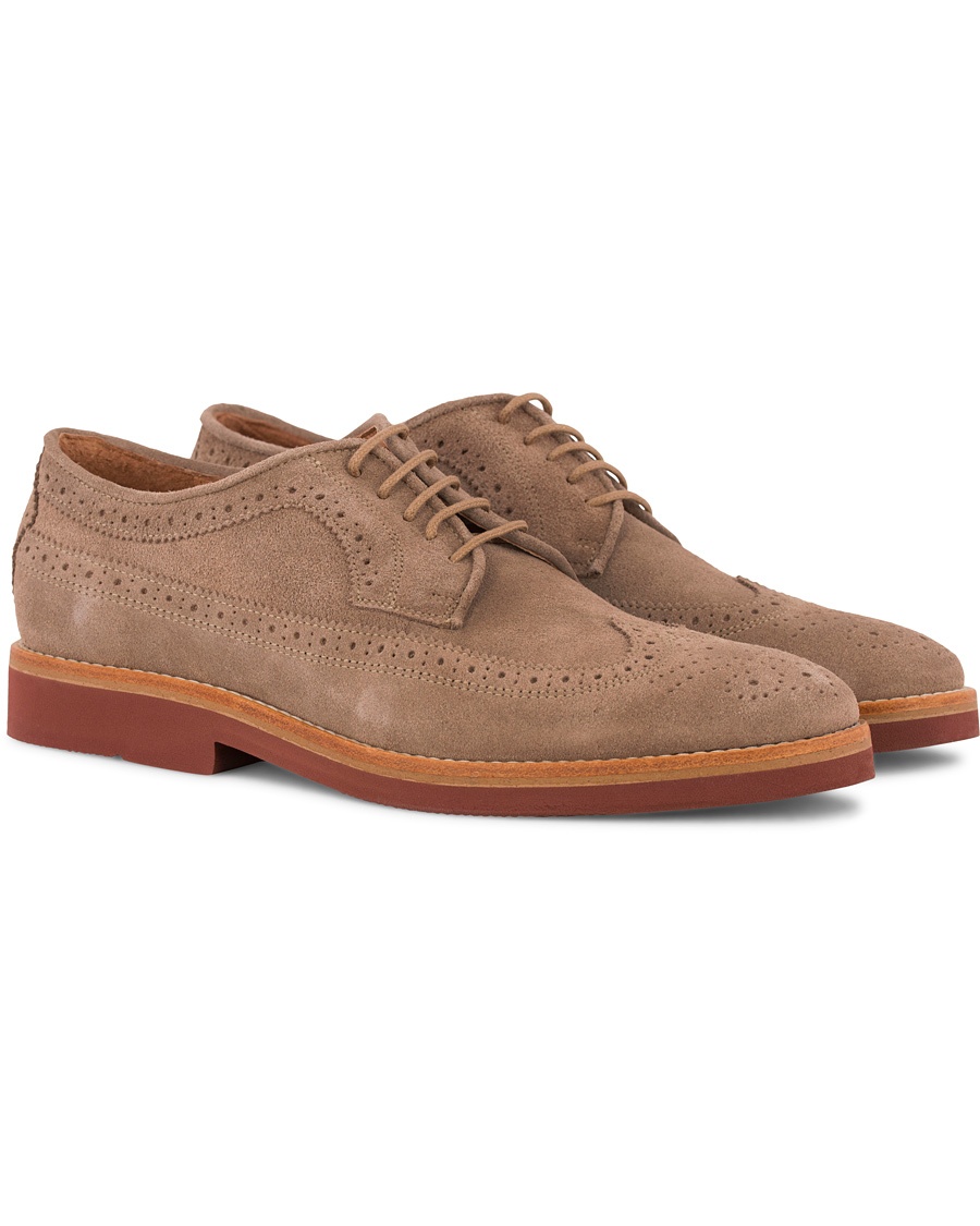  Brouge Khaki Suede