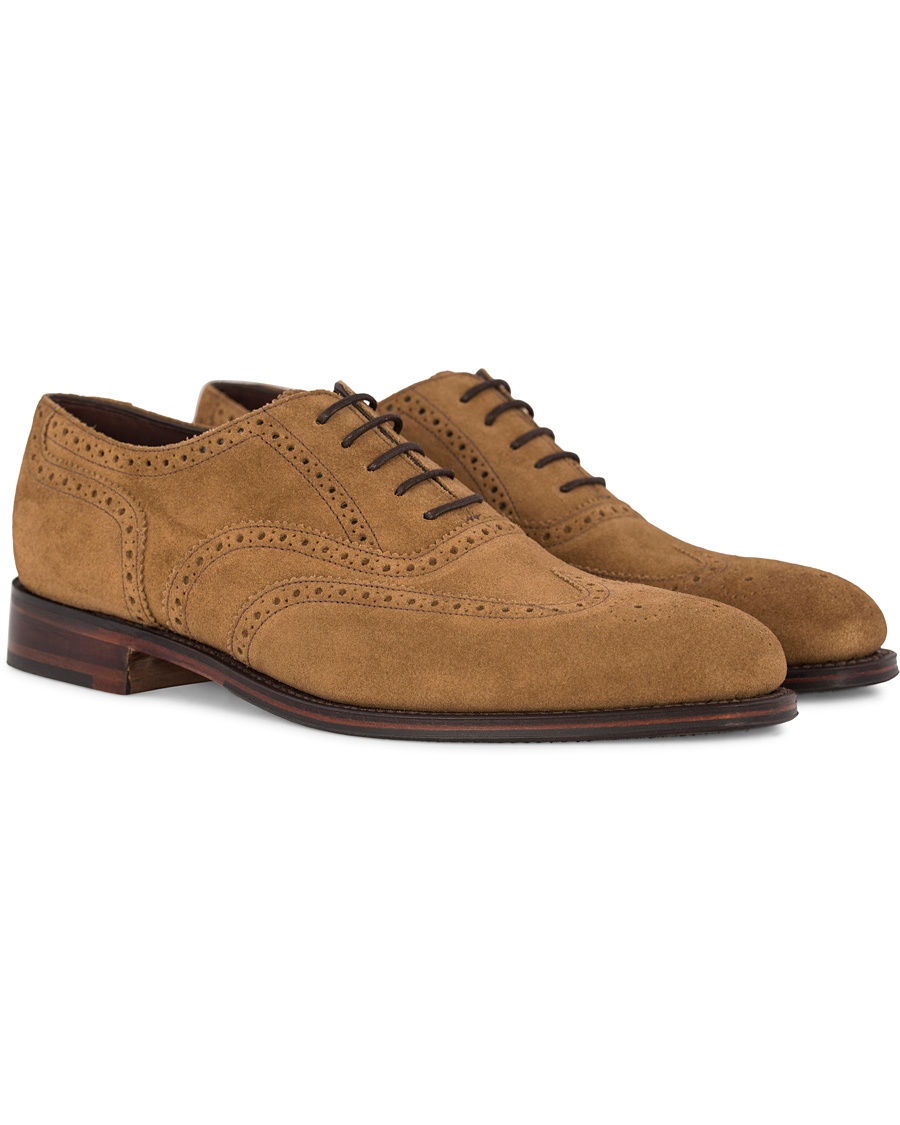 MTO Buckingham Brogue Latice Maraca Suede