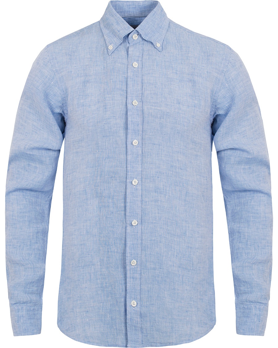  Harry Slim Fit Button Down Shirt Light Blue