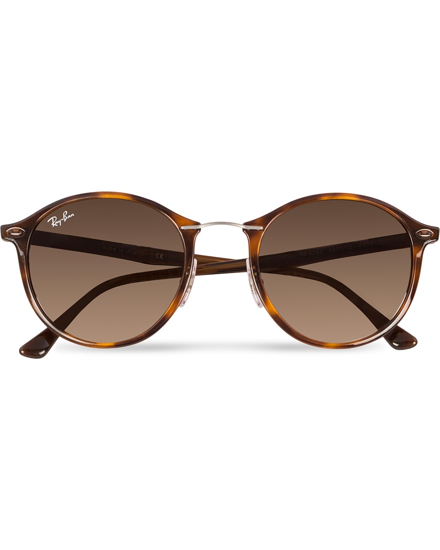 Ray-Ban 0RB4242 Round Sunglasses Light Havana/Brown Ray-Ban 0RB4242 Round Sunglasses Light Havana/Brown