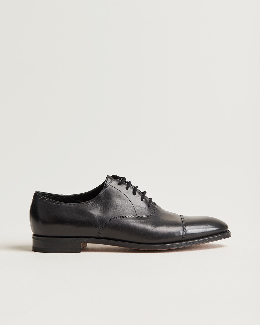 John Lobb City II Oxford Black Calf – Svart