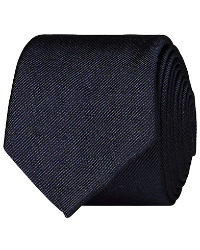 BOSS Silk 6 cm Tie Dark Blue