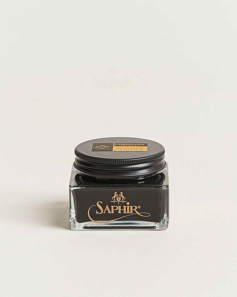 Saphir Medaille d'Or Cordovan Creme 75 ml Black – Svart