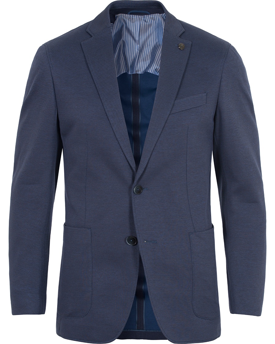  Jersey Blazer Dusty Blue