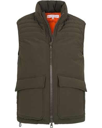  Hollins Down Vest Military Green