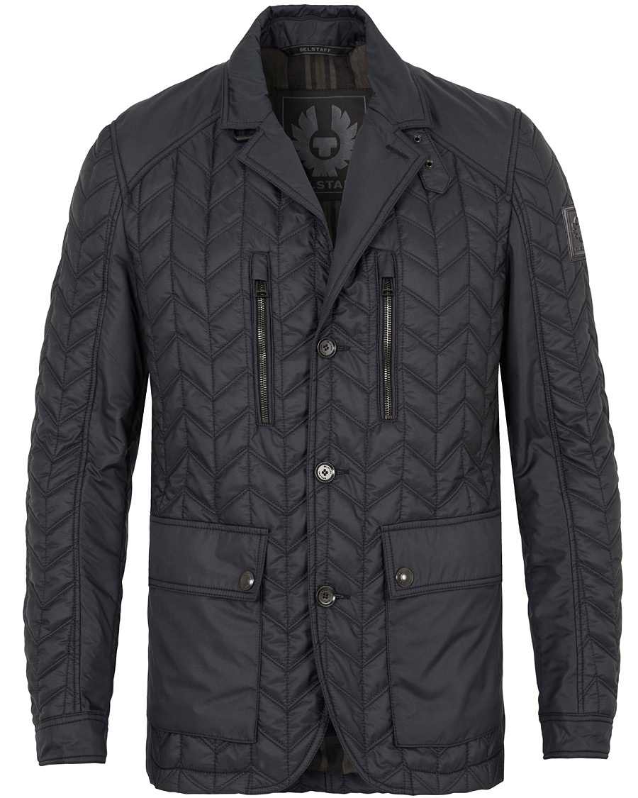  Parkwood Quilt Blazer Jacket Navy