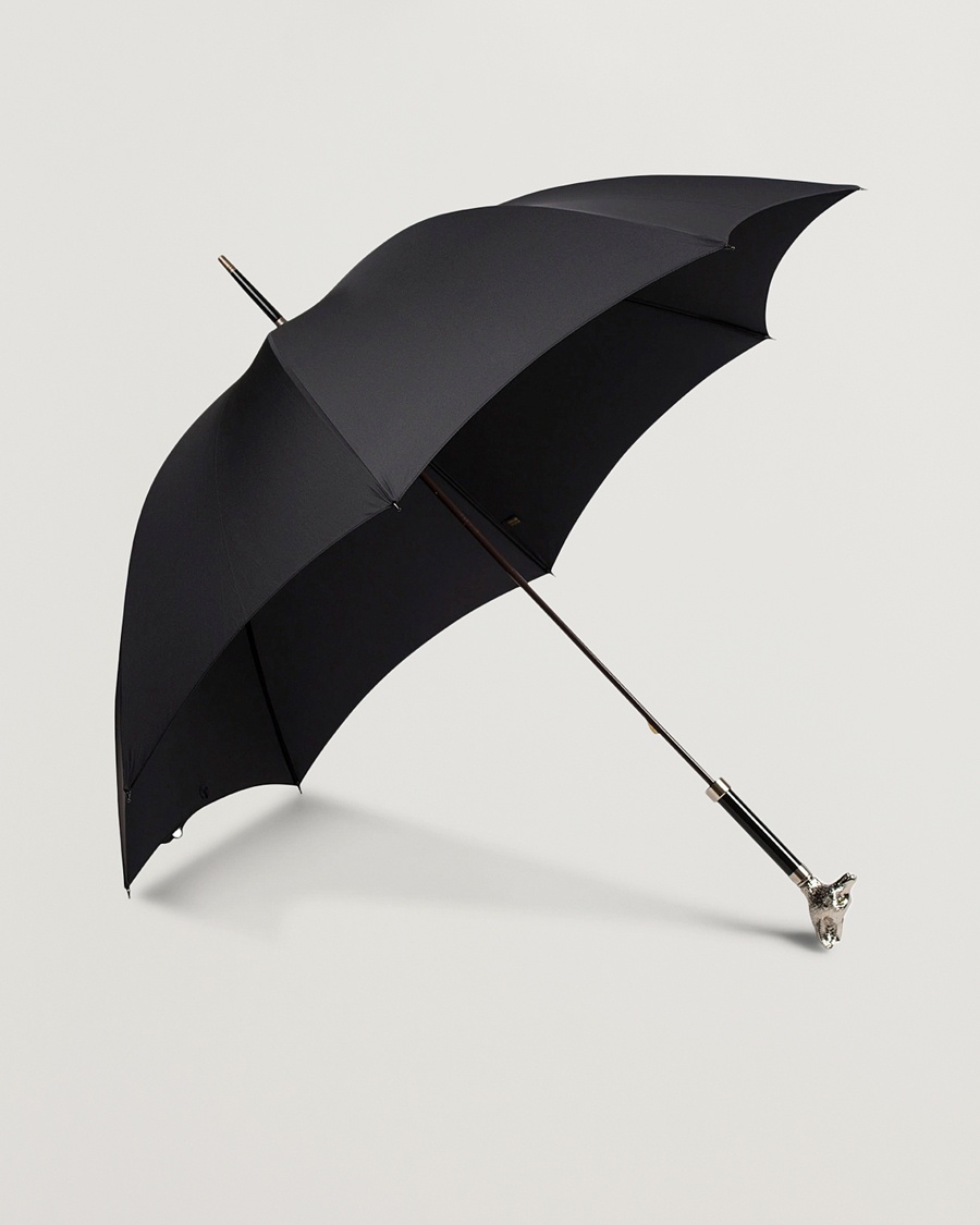 Fox Umbrellas Silver Fox Umbrella Black – Svart