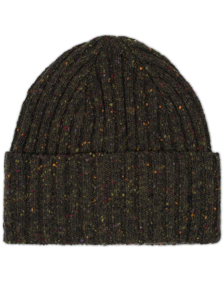  Donegal Wool Hat Dark Green