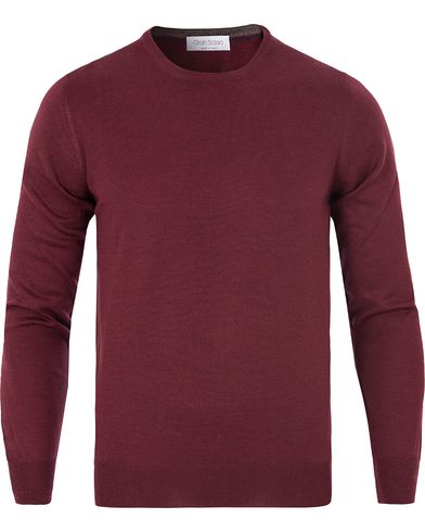  Merino Fashion Fit C-Neck Pullover Bordeaux Red