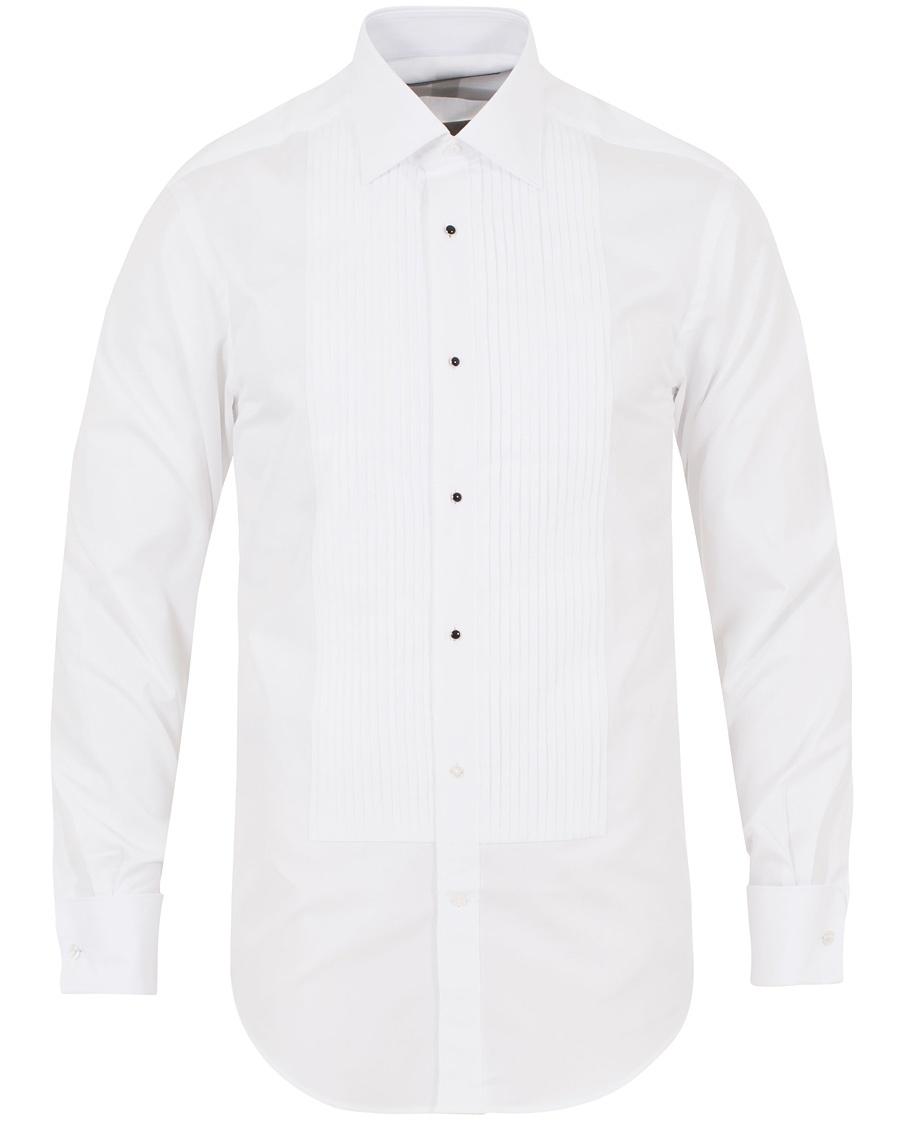  Tailored Fit Evening Shirt White