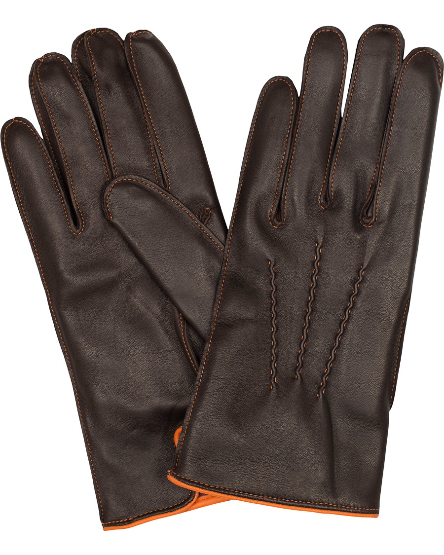  The Heritage Collection Alnwick Hairsheep Glove Brown/Tangerine