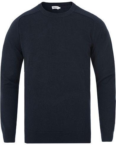  Cotton Merino Sweater Navy
