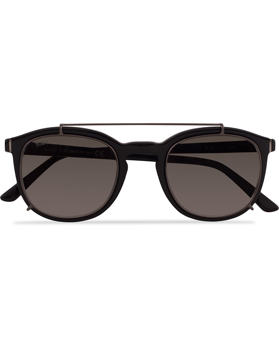  TO0181 Acetate Clip On Sunglasses Black