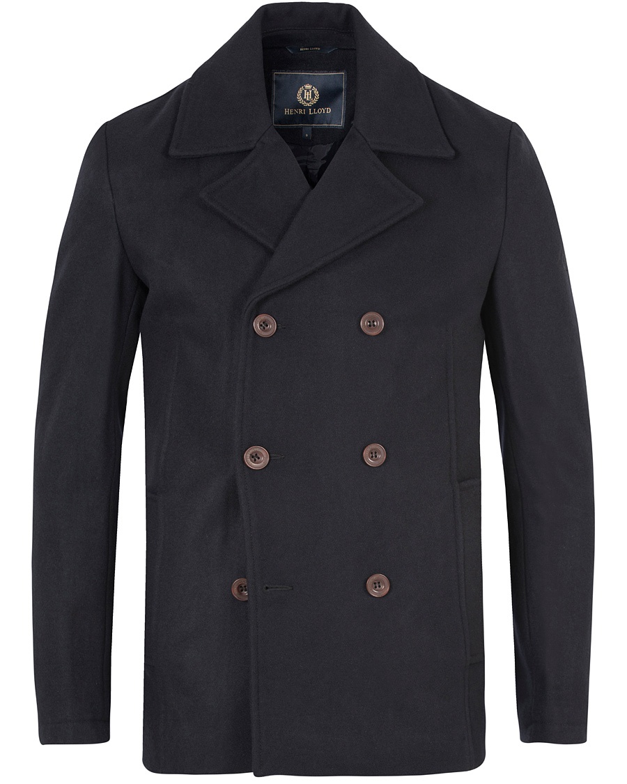 Henri Lloyd Harling Melton Peacoat Navy