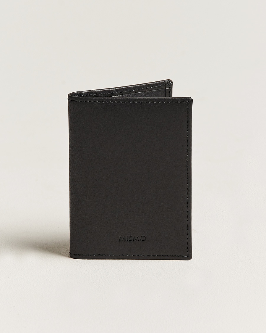 Mismo Cards Leather Cardholder Black – Svart