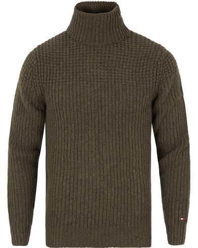  Fayo Knitted Rollneck Rosin Heather