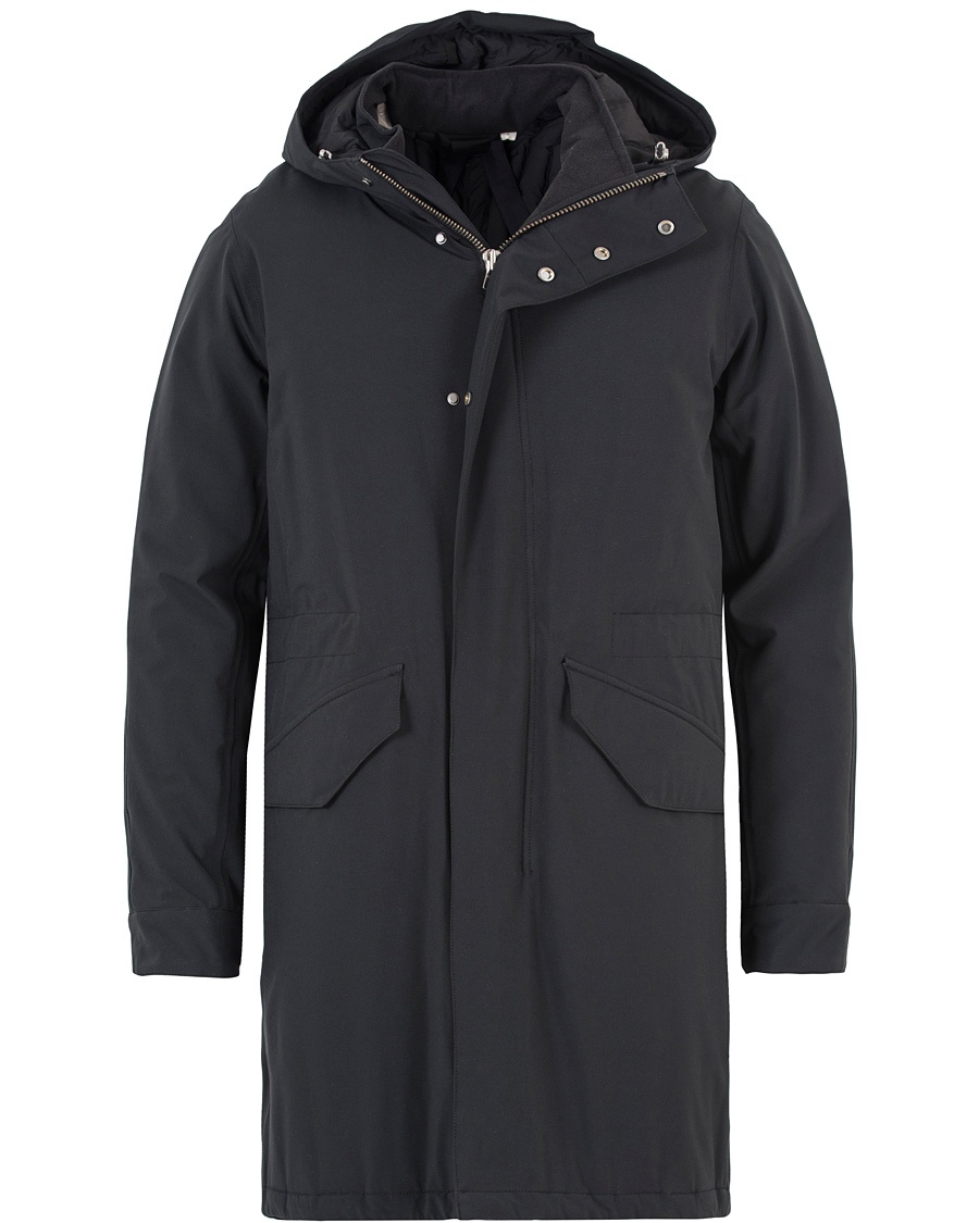  Weav Quilted Down Parka Black