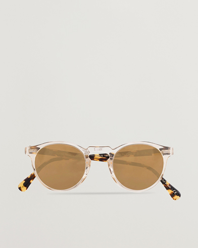 Herre |  | Oliver Peoples | Gregory Peck Sunglasses Honey/Gold Mirror