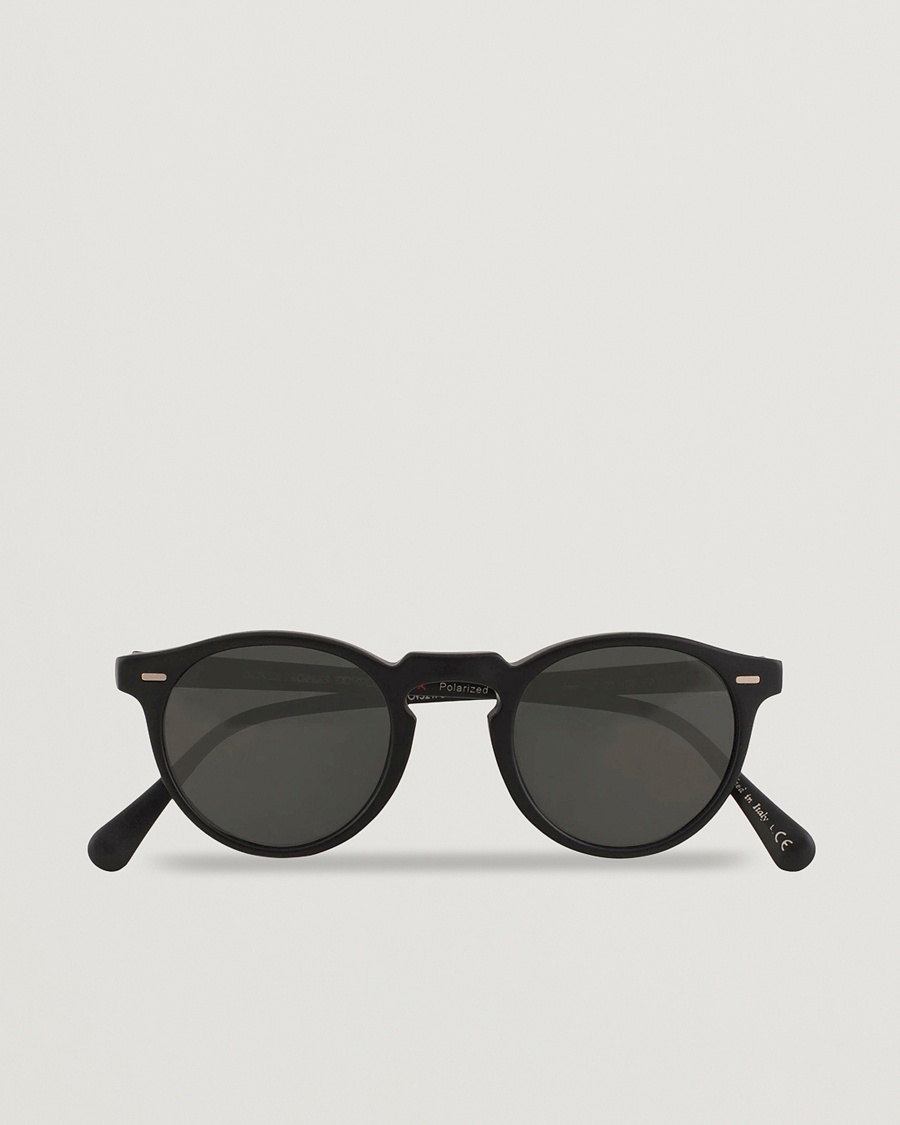 Oliver Peoples Gregory Peck Sunglasses Black/Midnight – Svart