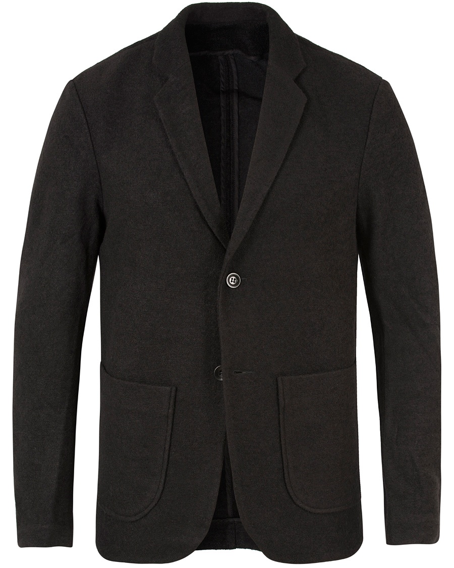  Daniel Jersey Jacket Black