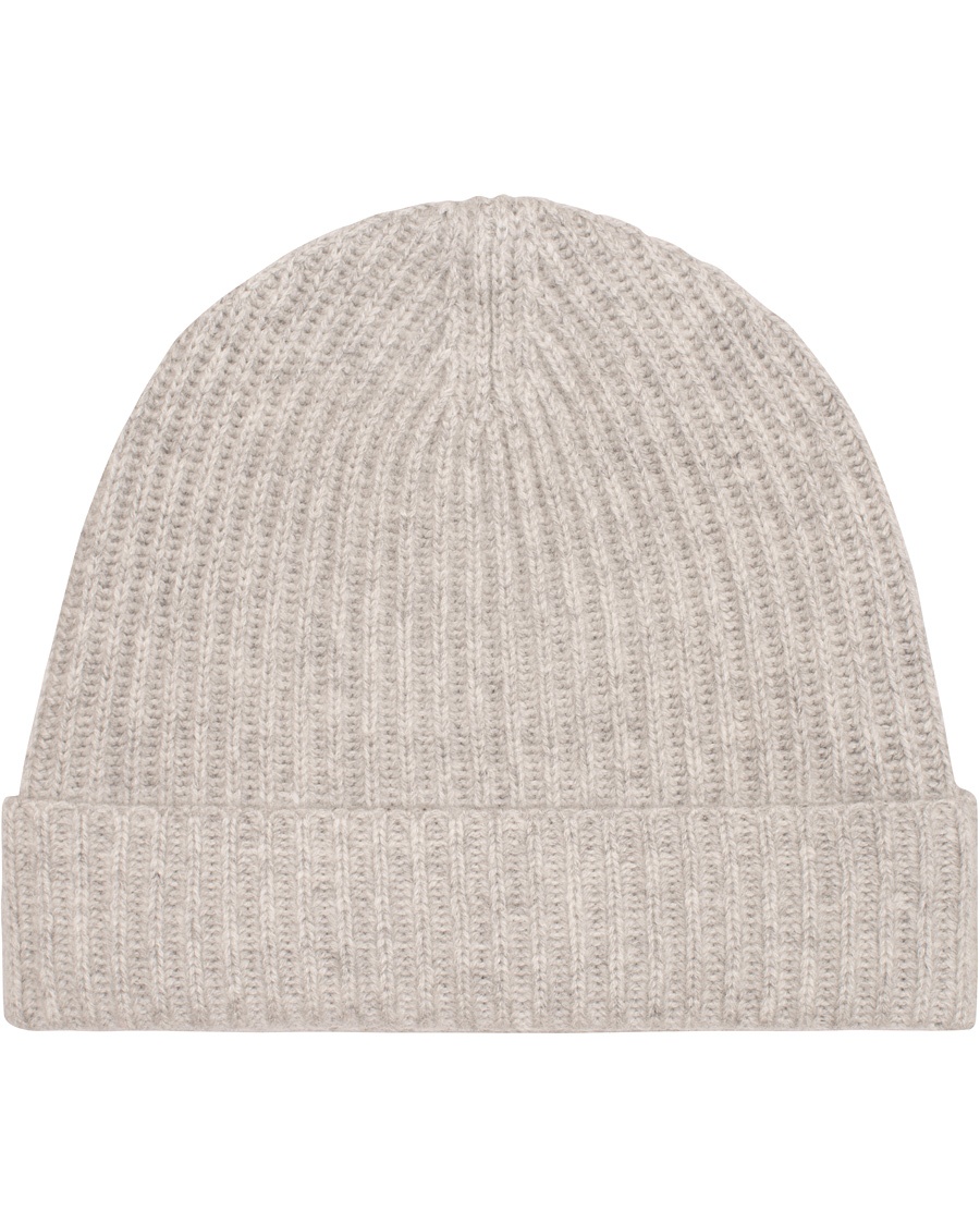  Cashmere Beanie Grey