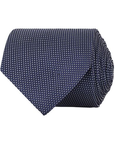 Eton Silk 8 cm Tie Blue