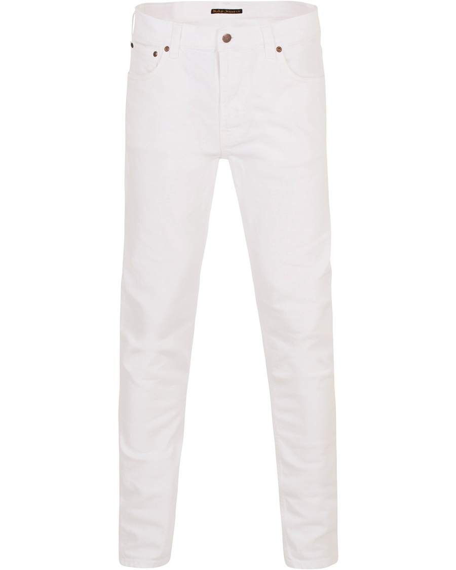  Lean Dean Organic Slim Fit Jeans Clean White