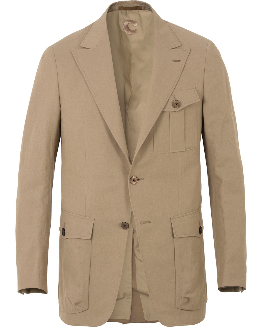  Caruso Safari Jacket Stone