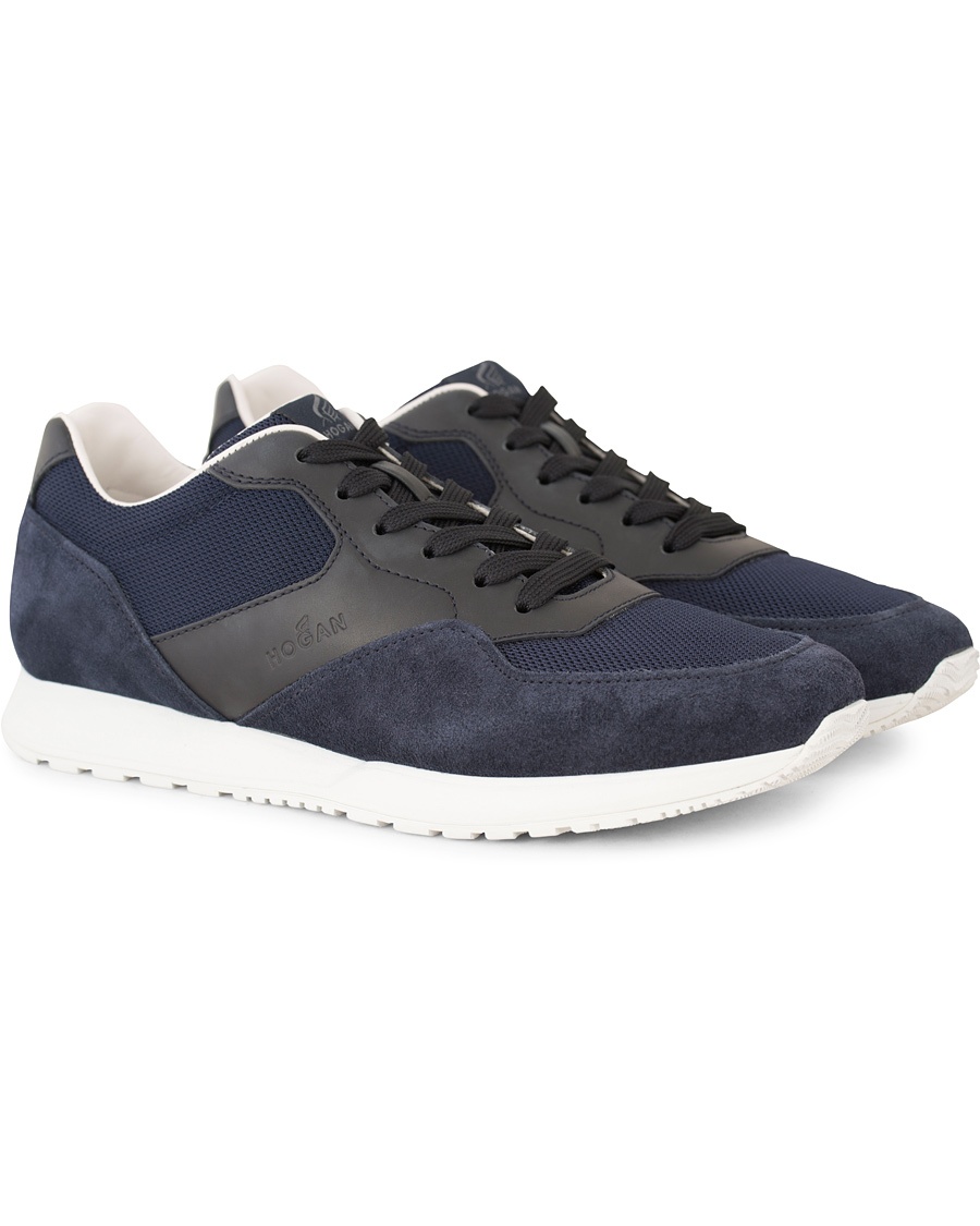  Running Sneakers Navy Calf/Suede