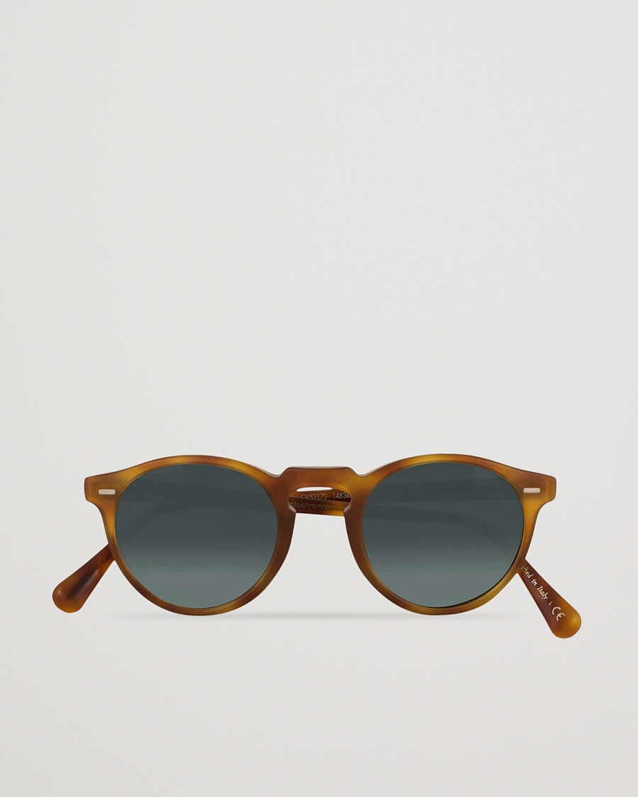 Oliver Peoples Gregory Peck Sunglasses Semi Matte/Indigo Photochromic – Brun