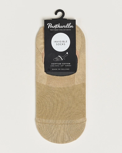 Herre |  | Pantherella | Footlet Cotton/Nylon Sock Khaki
