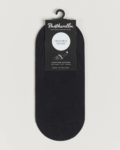 Herre | Sokker | Pantherella | Footlet Cotton/Nylon Sock Black