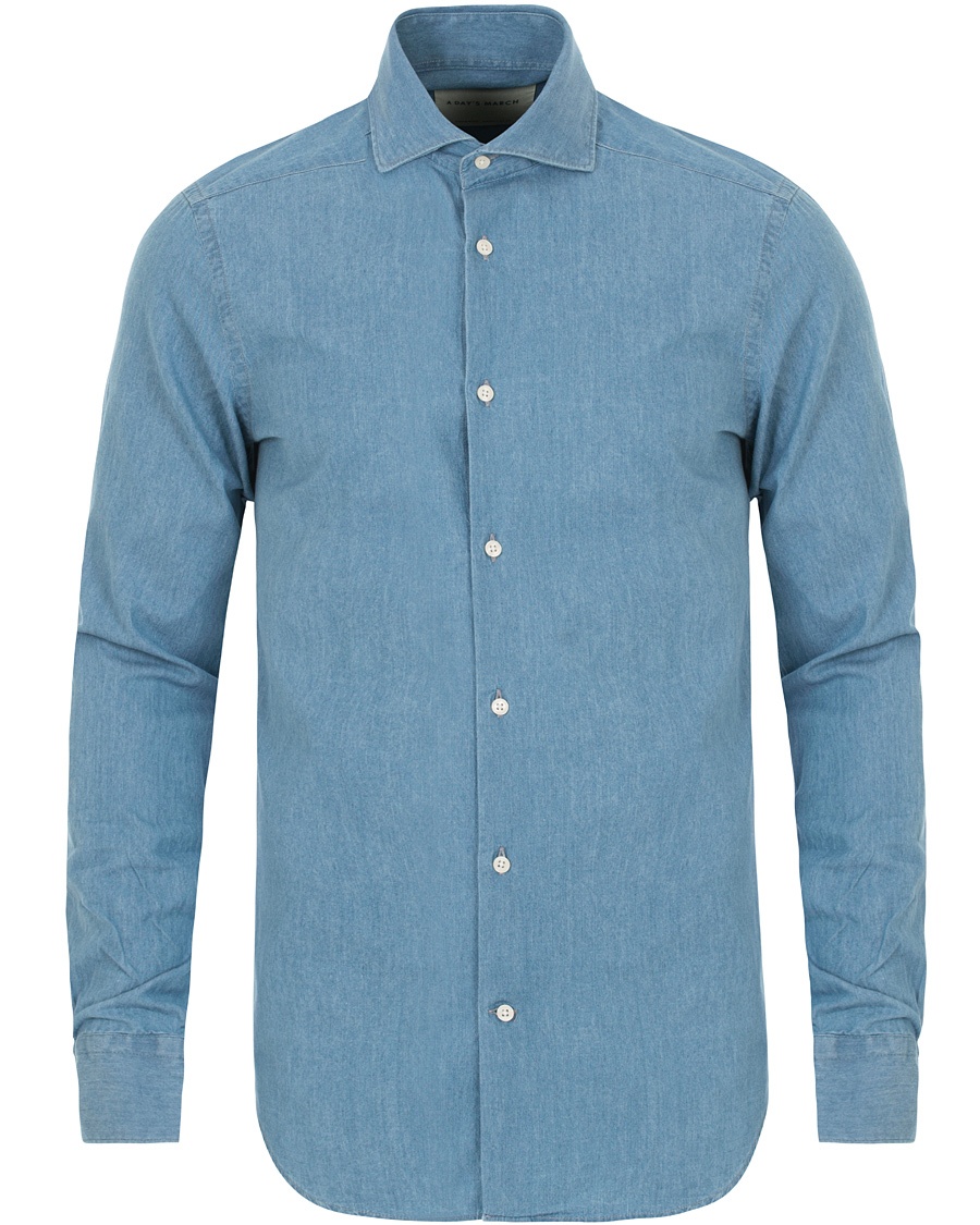  Denim Dress Shirt Light Blue