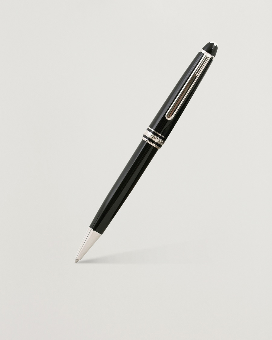 Montblanc 164 Classique Meisterstück Ballpoint Pen Platinum Line – Sølv