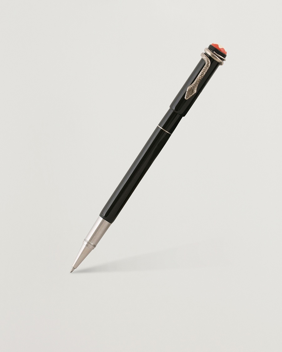 Montblanc Heritage Rouge & Noir Rollerball Pen Black Montblanc Heritage Rouge & Noir Rollerball Pen Black