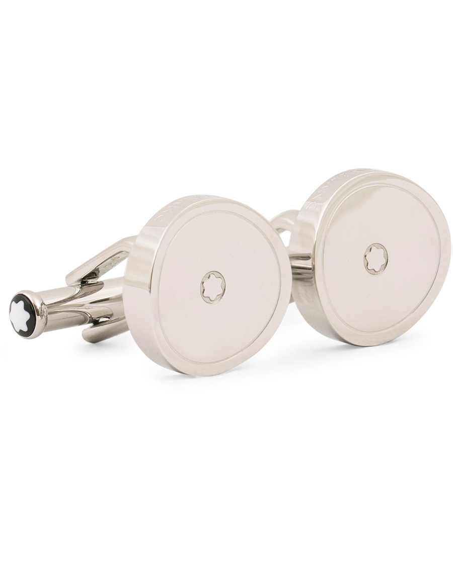  Steel Cufflinks White Emblem