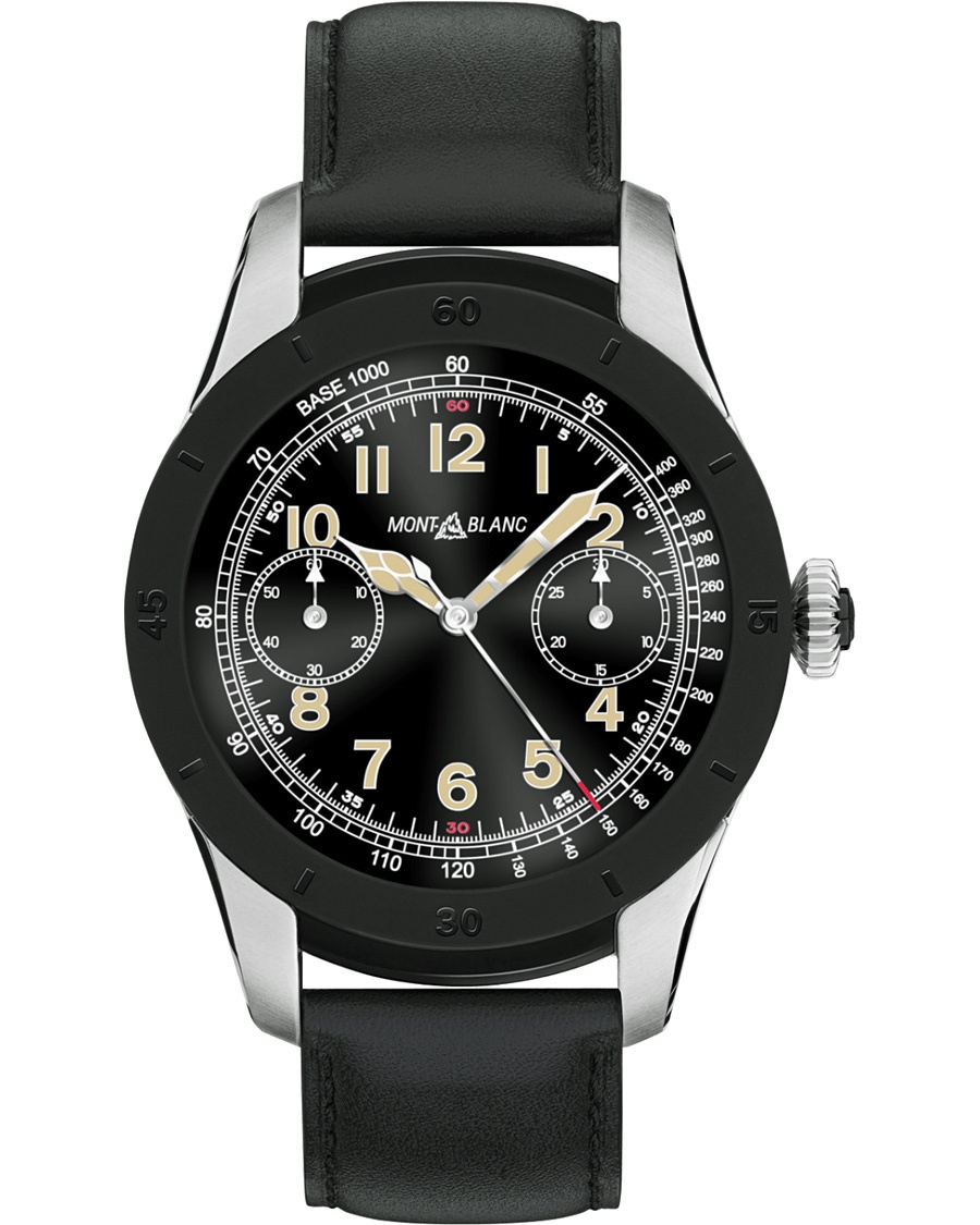  Summit Smartwatch Bi-color Steel 46mm Black Calf