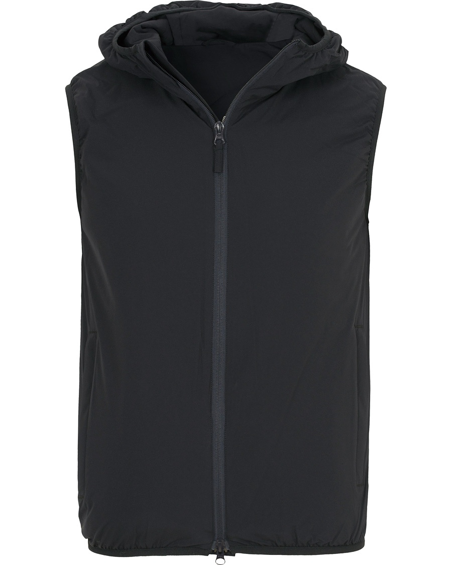  Stretch Hooded Vest Dark Navy