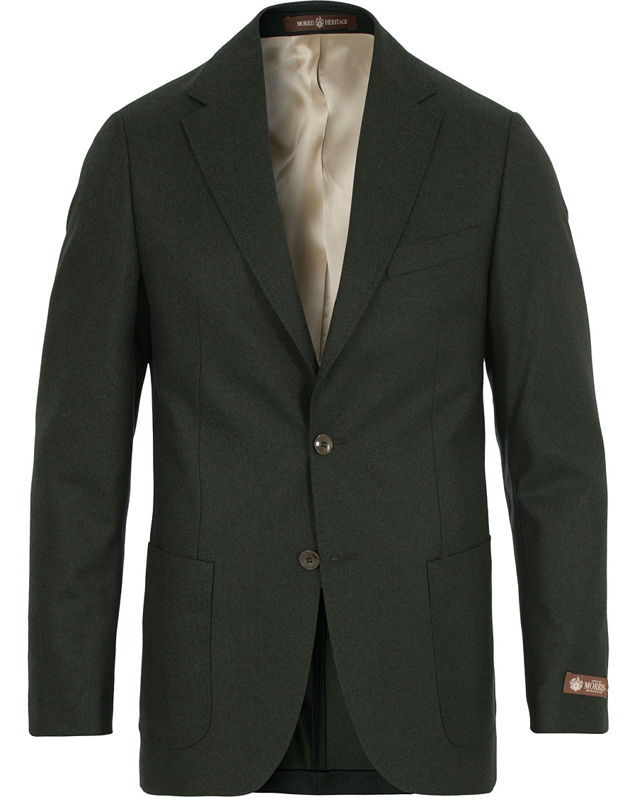  Mike Light Flannel Blazer Green
