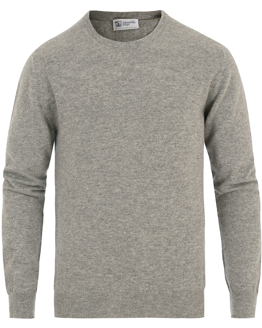 Cashmere Crew Neck Light Grey