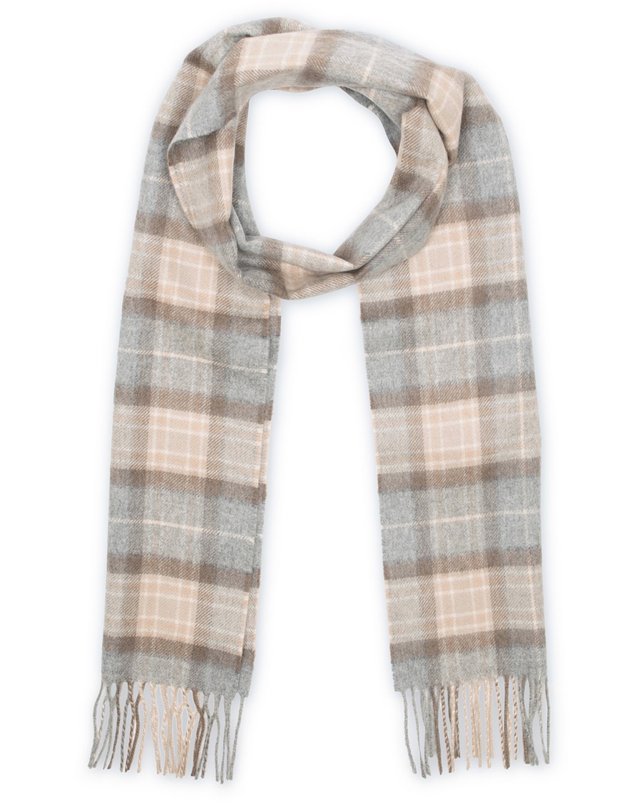  Cashmere Scarf Natural Mackellar