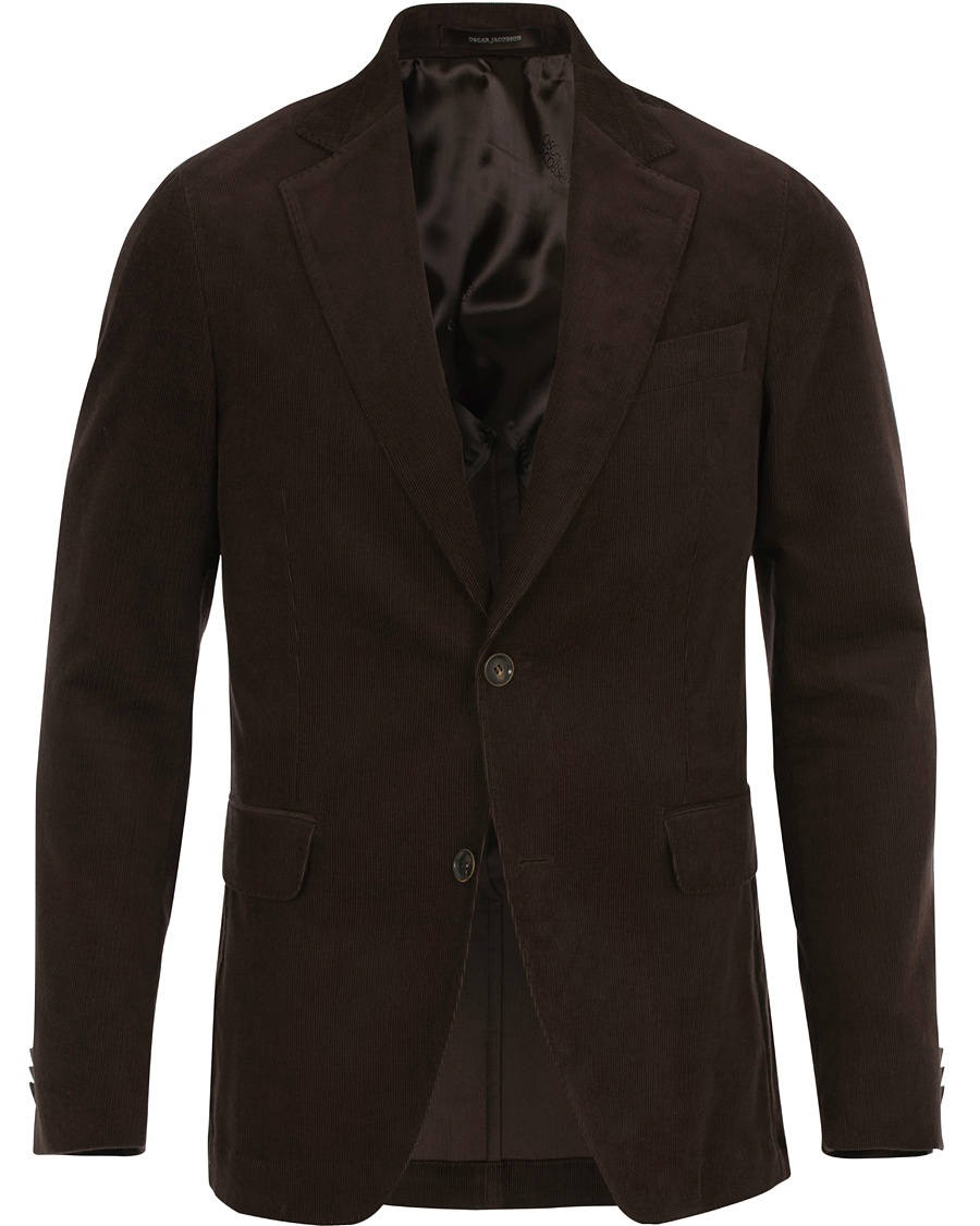 Egel Corduroy Blazer Dark Brown