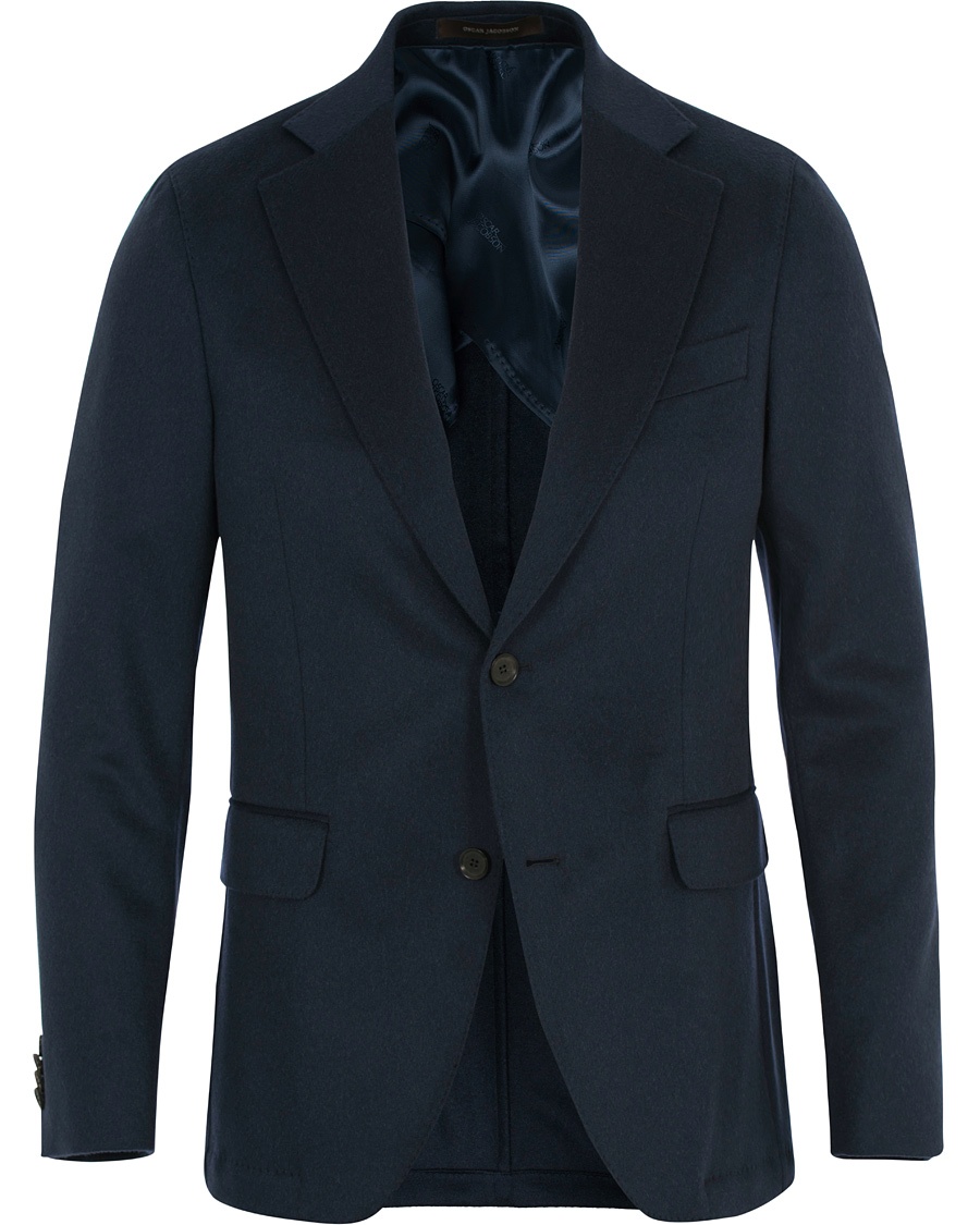  Egel Camelhair Blazer Navy